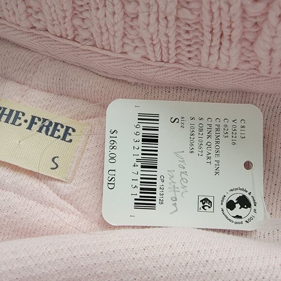 Free People We The Free Cute In This Cardi Womens S Soft Pink Boho Indie Grunge - Picture 7 of 7